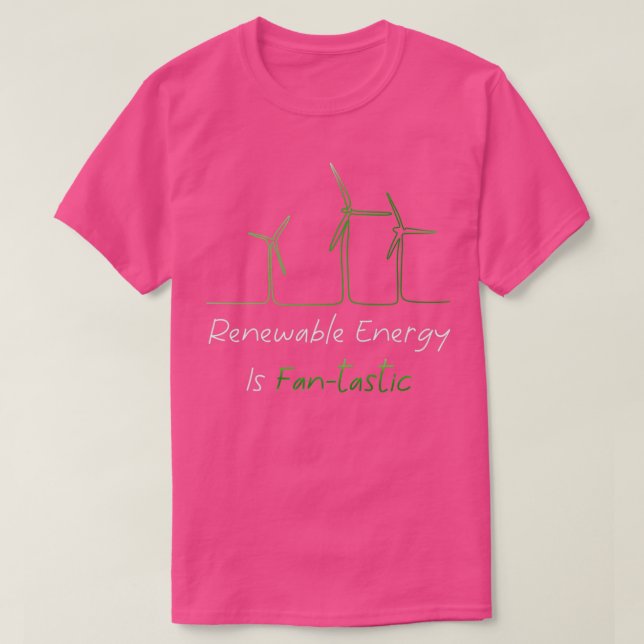 Camiseta Wind turbine climate protection energy turnaround  (Diseño del anverso)