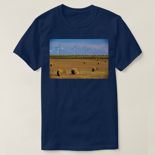 Camiseta Wind Turbine Renewable Energy Alberta 2 (Diseño del anverso)