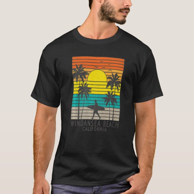 Camiseta Windansea Beach California CA Surfer Surfing Surf  (Anverso)