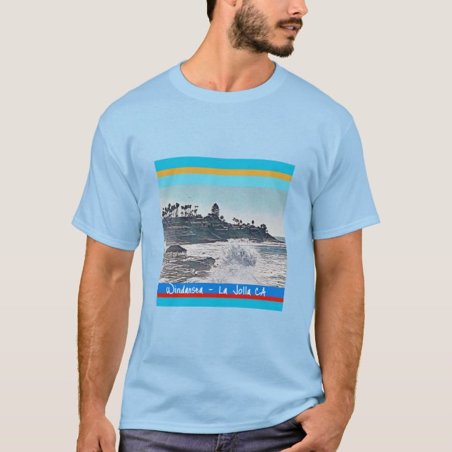 Camiseta Windansea Beach La Jolla, CA (Anverso)