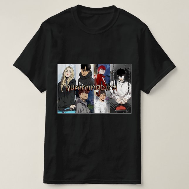 CAMISETA WINDBREAKER MANHWA (Diseño del anverso)