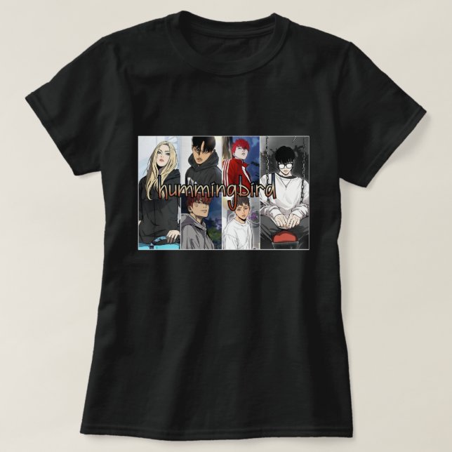 CAMISETA WINDBREAKER MANHWA (Diseño del anverso)