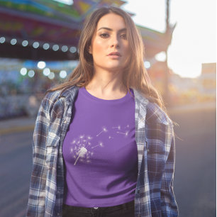 Camiseta Windflower Diseño de Diente de León para 