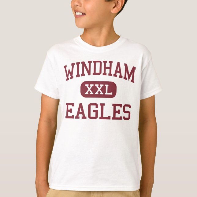 Camiseta Windham - Águilas - Escuela Secundaria - Windham M (Anverso)