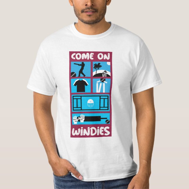 Camiseta Windies Cricket West Indies Test Cricket T-Shirt (Anverso)