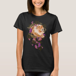 Camiseta WINDSONG - Versión de hojas en cascada