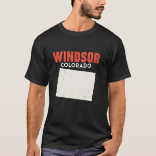 Camiseta Windsor Colorado Estados Unidos Estados Unidos Via