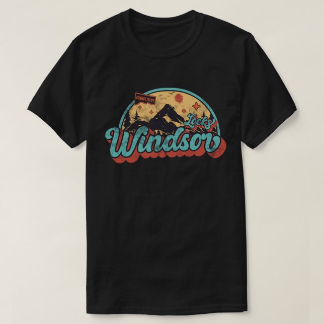 Camiseta Windsor Locks, Connecticut (Diseño del anverso)