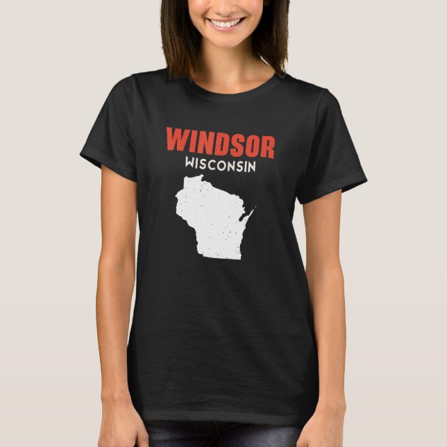 Camiseta Windsor USA State America Travel Montanan Helena (Anverso)