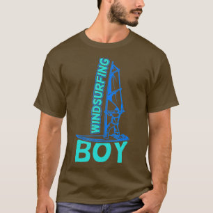 Camiseta Windsurf Boy Windsurf Ventilador Sailboarding Boys