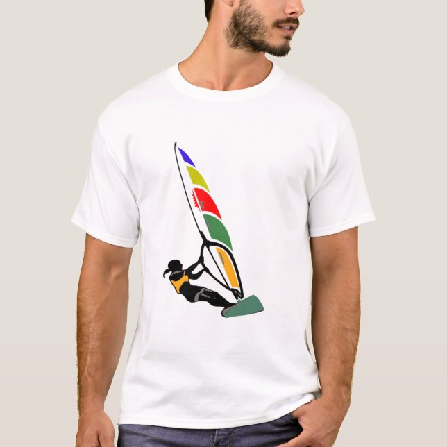 Camiseta Windsurf con el entusiasmo (Anverso)