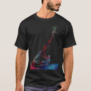 Camiseta windsurf deporte arte windsurf