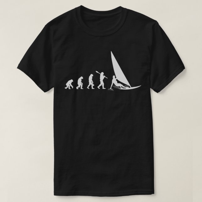Camiseta Windsurf Evolution Windsurfer Lover Gift Windsurfi (Diseño del anverso)