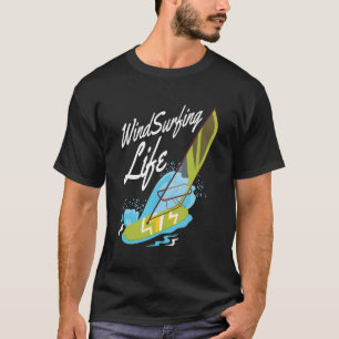 Camiseta Windsurf Life Deportes Náuticos Vino