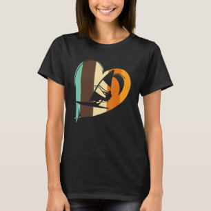 Camiseta Windsurf Retro Surfing Surfer Kitesurfer Windsu