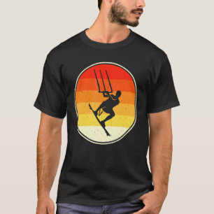 Camiseta Windsurf Retro Vintage Sunset Kitesurf