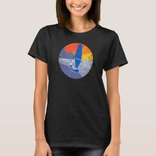 Camiseta Windsurf Sails Surf Board Vintage Windsurf W