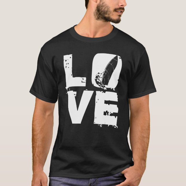 Camiseta Windsurfing Love Windsurf Surfing Windsurfer 1 (Anverso)