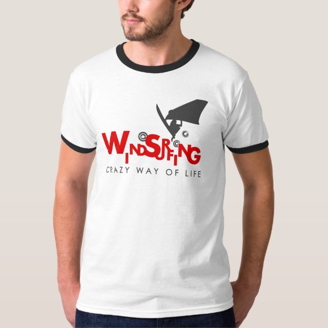 Camiseta Windsurfing para los adictos windsurfing (Anverso)