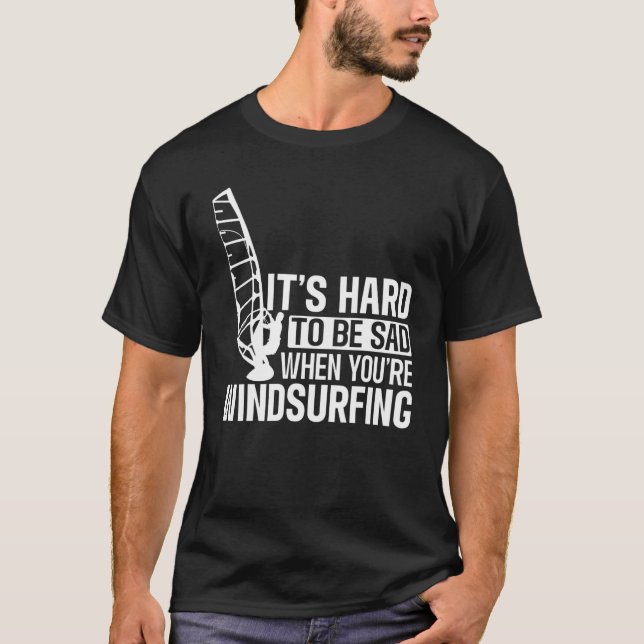 Camiseta Windsurfing Surfing Board Water Sports (Anverso)