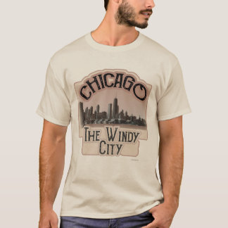 Camiseta Windy City Chicago Slogan