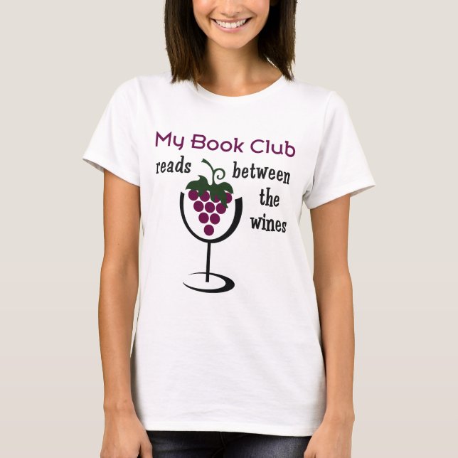 Camiseta Wine Book Club (Anverso)