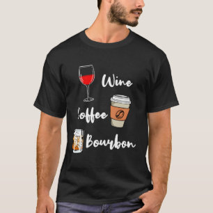 Camiseta Wine Coffee Bourbon