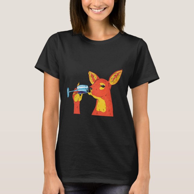 Camiseta Wine Deer (Anverso)