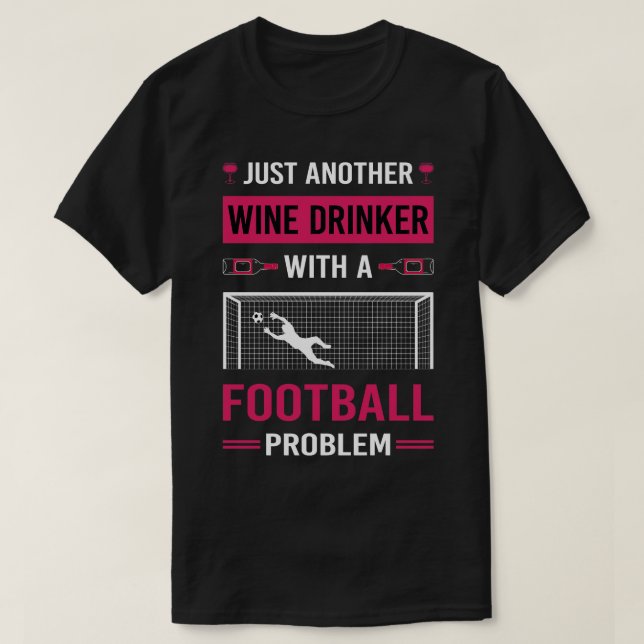 Camiseta Wine Drinker (Diseño del anverso)