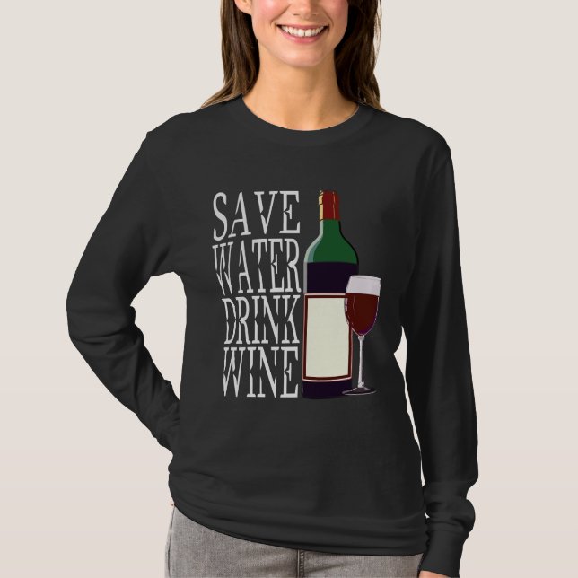 Camiseta Wine Drinker Red Wine Winemaker Vino Red Wine Bott (Anverso)
