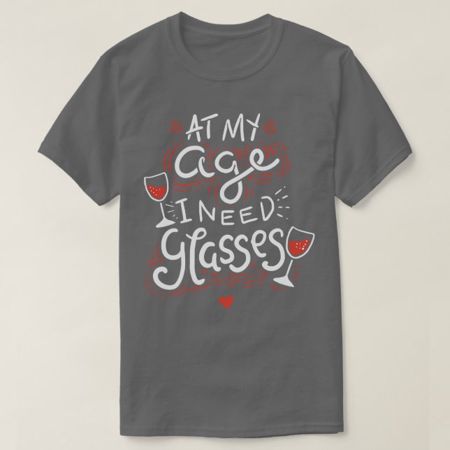 Camiseta Wine Glass Sayings (Diseño del anverso)
