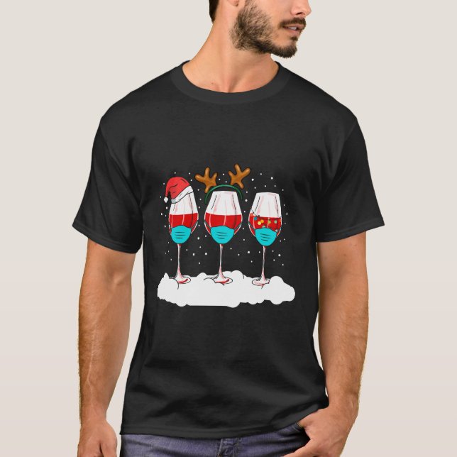 Camiseta Wine Glasses Classic (Anverso)
