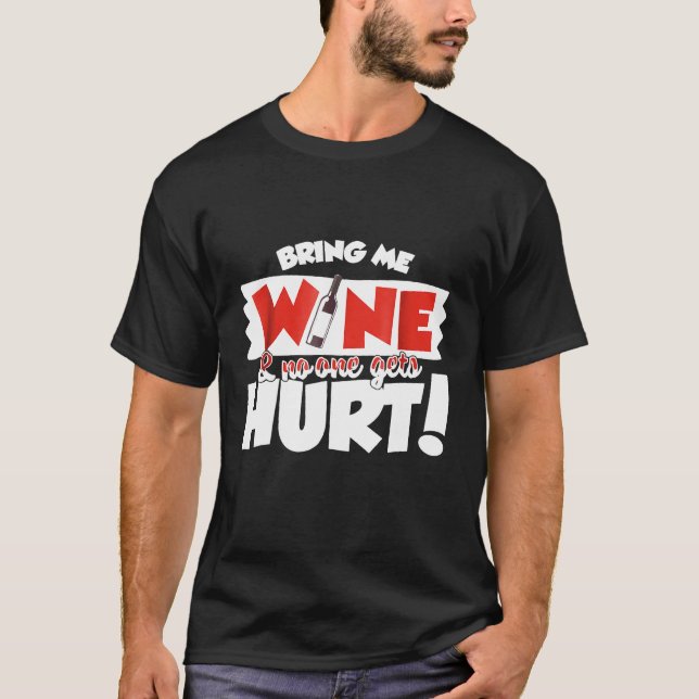 Camiseta Wine Saying Wine Botling (Anverso)