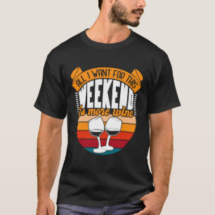 Camiseta Wine Sommelier Alcohol Weedkend