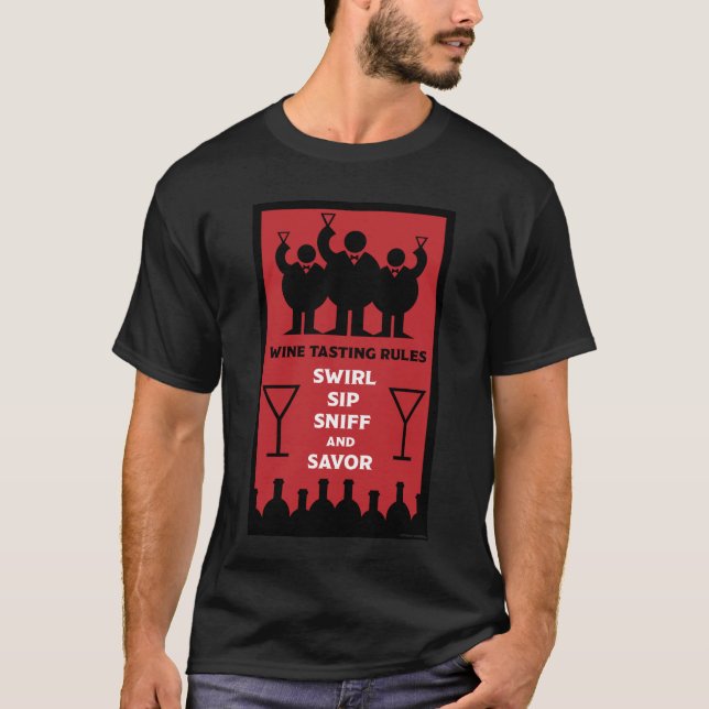 Camiseta Wine Tasters T-Shirt (Anverso)