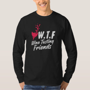 Camiseta Wine Tasting Friends Wine Red Wine Drinke