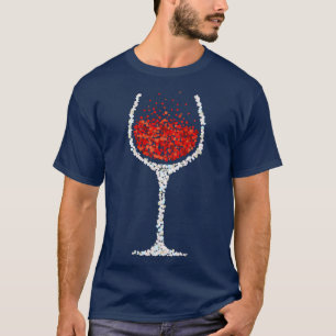 Camiseta Wine Wineglass Red Wine Drinker