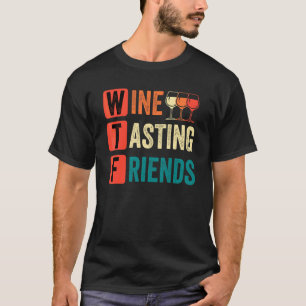 Camiseta Wine Wtf Wine Tasting Friends Bebe Wine