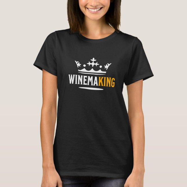 Camiseta Winemaker Winemaking Winegrower Premium (Anverso)