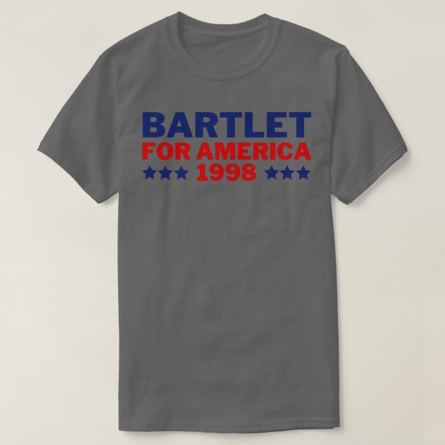 Camiseta Wing Bartlet For America 1998 2 (Diseño del anverso)