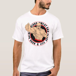 Camiseta Wing Chun 4 Life - Sudor de sangre y lágrimas