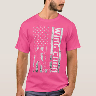 Camiseta Wing Chun America Vintage Usa Kung Fu Chinese Mart
