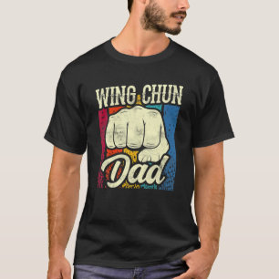 Camiseta Wing Chun Dad Entrenó al entrenador de artes marci