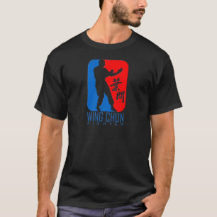 Camiseta Wing Chun Fighter (rojo) Ip Man Linage