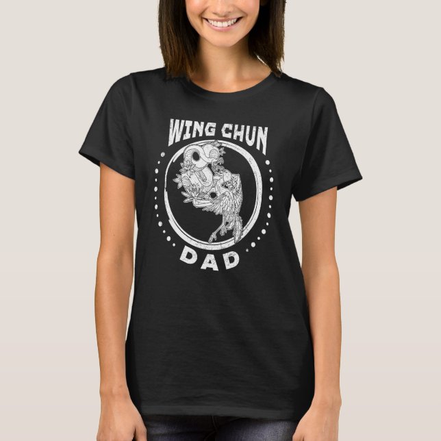 Camiseta Wing Chun Karate Marcial Chino 2 (Anverso)