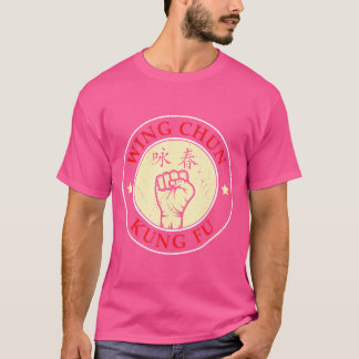 Camiseta Wing Chun Kung Fu Logo de artes marciales