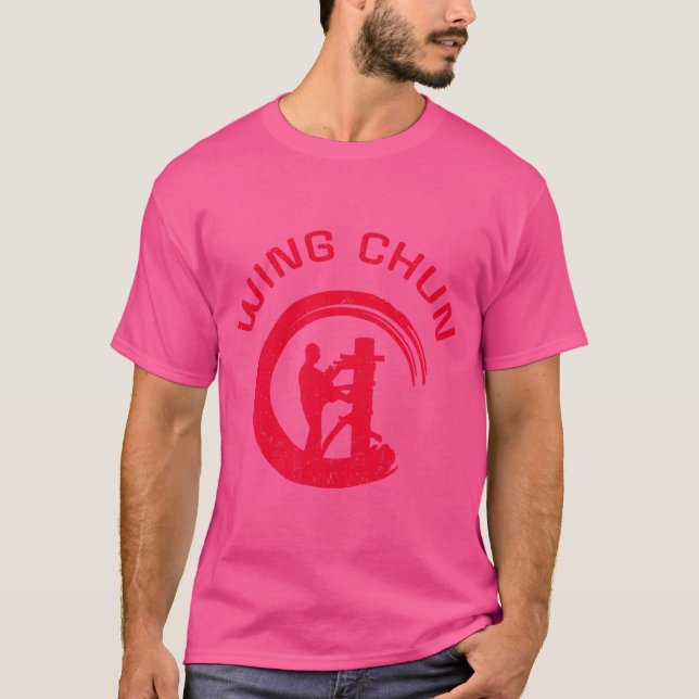 Camiseta Wing Chun Kung Fu Shirt (Anverso)