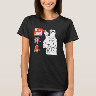 Camiseta Wing Chun Maestro chino de Shaolin Wing China Tsun
