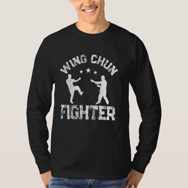 Camiseta Wing Chun Martial Arts - Wing Chun Fighter (Anverso)