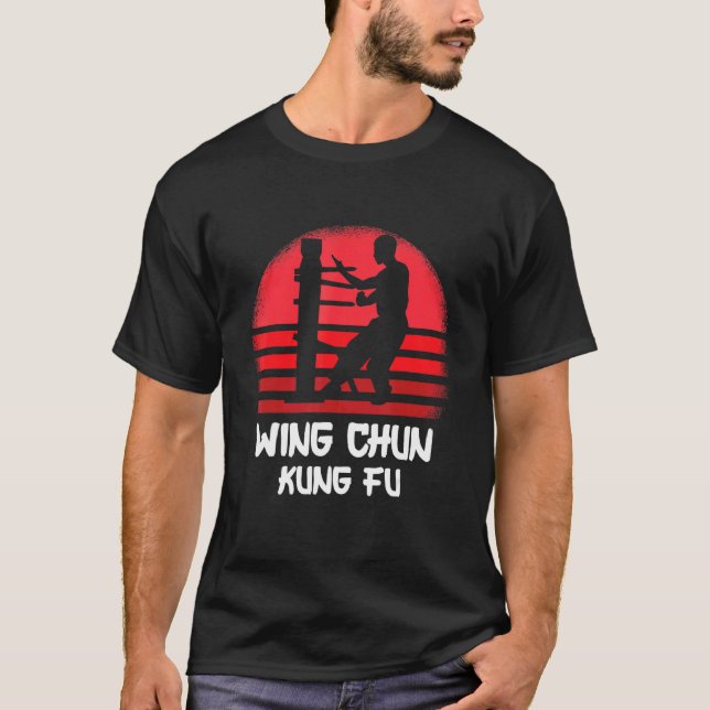 Camiseta Wing Chun Wing Tsun Kung Fu Martial Arts Combat Sp (Anverso)